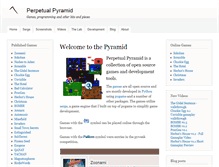 Tablet Screenshot of perpetualpyramid.com